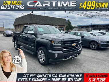 GRAY, 2016 CHEVROLET SILVERADO 1500 CREW CAB Z71 LTZ 4WD Image 6