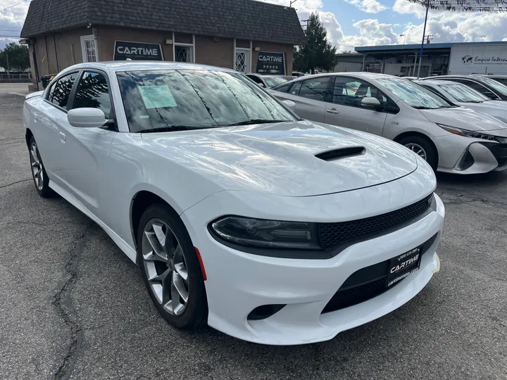 WHITE, 2021 DODGE CHARGER Image 4