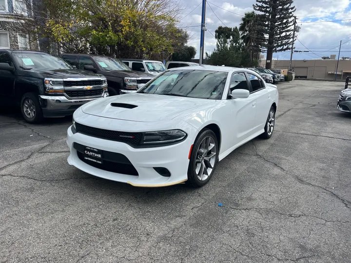 WHITE, 2021 DODGE CHARGER Image 6