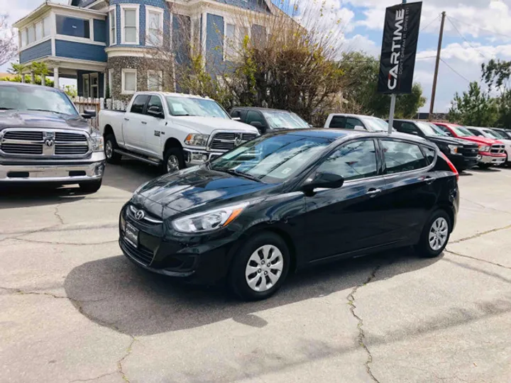 BLACK, 2017 HYUNDAI ACCENT Image 7