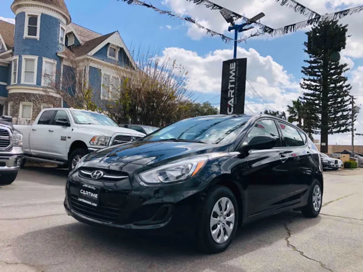 BLACK, 2017 HYUNDAI ACCENT Image 8