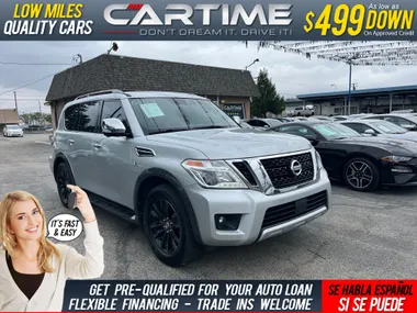 SILVER, 2018 NISSAN ARMADA PLATINUM Image 