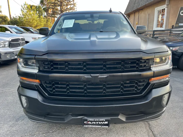 BLACK, 2018 CHEVROLET SILVERADO 1500 CREW CAB Image 14