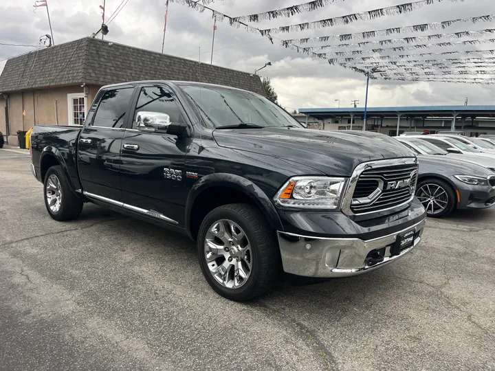 GRAY, 2016 RAM 1500 CREW CAB LARAMIE LIMITED Image 2