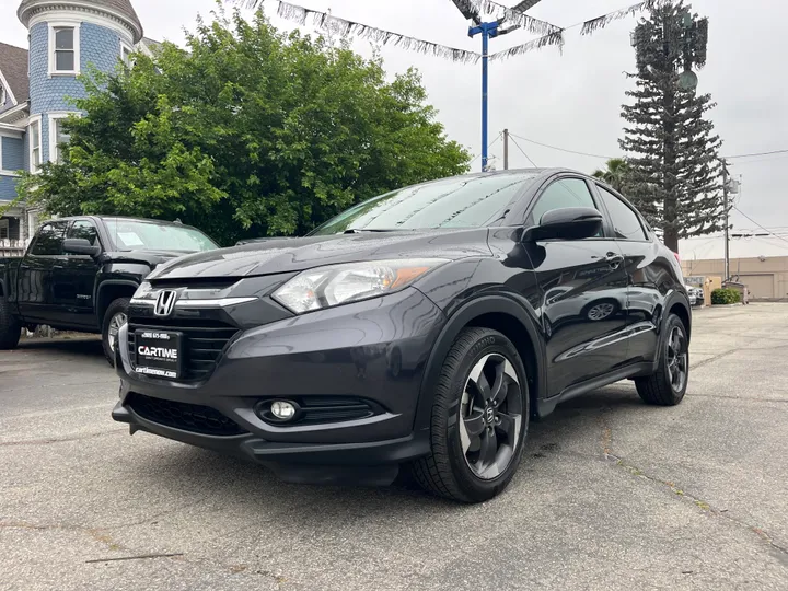 GRAY, 2018 HONDA HR-V EX Image 6