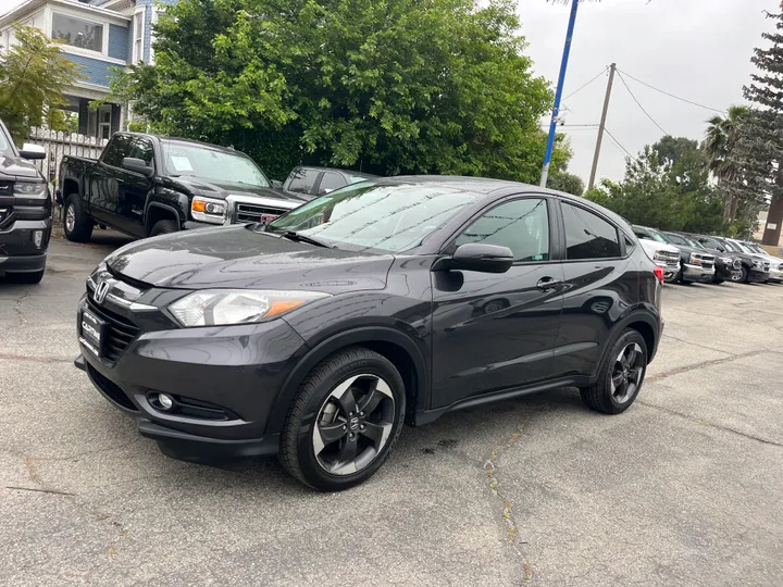 GRAY, 2018 HONDA HR-V EX Image 7