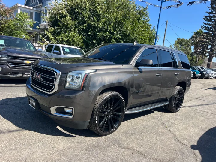 GRAY, 2019 GMC YUKON SLT SPORT Image 5