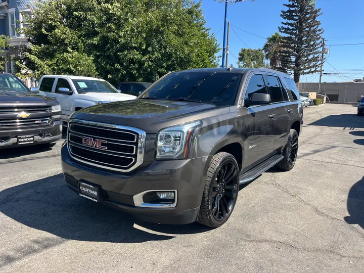 GRAY, 2019 GMC YUKON SLT SPORT Image 6