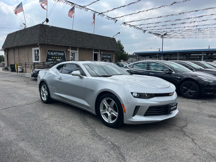 SILVER, 2018 CHEVROLET CAMARO Image 2