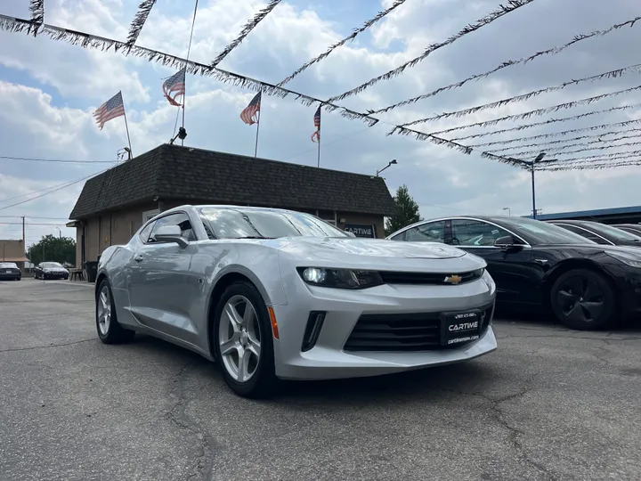 SILVER, 2018 CHEVROLET CAMARO Image 3