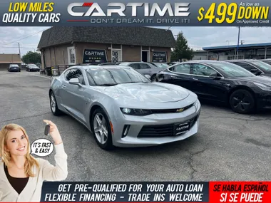 SILVER, 2018 CHEVROLET CAMARO Image 2