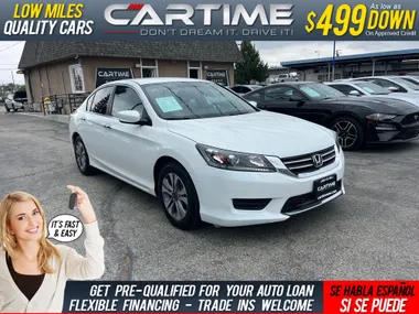 WHITE, 2014 HONDA ACCORD Image 