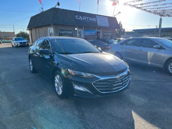 BLACK, 2019 CHEVROLET MALIBU Image 5