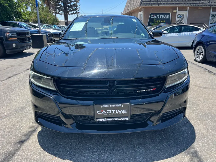 BLACK, 2022 DODGE CHARGER SXT PLUS Image 8