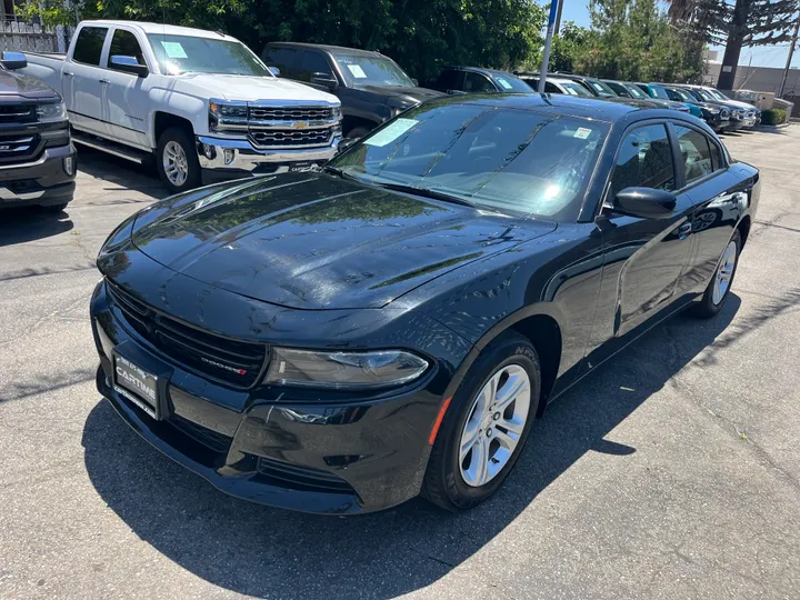 BLACK, 2022 DODGE CHARGER SXT PLUS Image 9