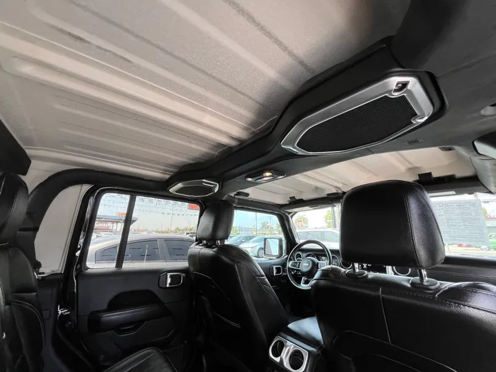 BLACK, 2020 JEEP GLADIATOR OVERLAND Image 74