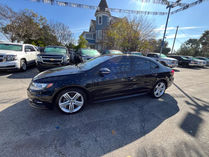 BLACK, 2017 VOLKSWAGEN CC R-LINE EXECUTIVE Image 14