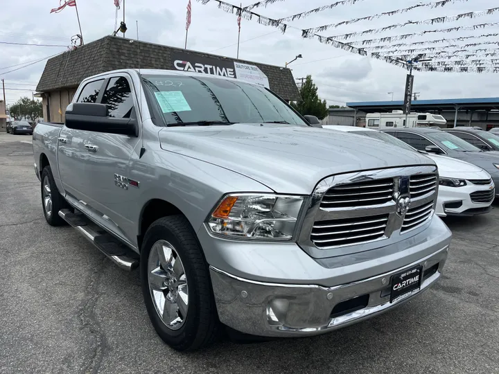 SILVER, 2016 RAM 1500 CREW CAB      DIESEL Image 4