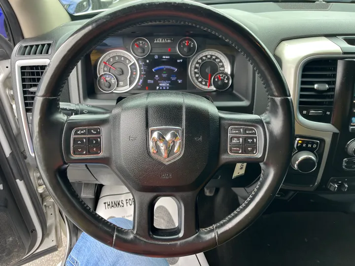 SILVER, 2016 RAM 1500 CREW CAB      DIESEL Image 30