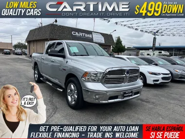 SILVER, 2016 RAM 1500 CREW CAB      DIESEL Image 