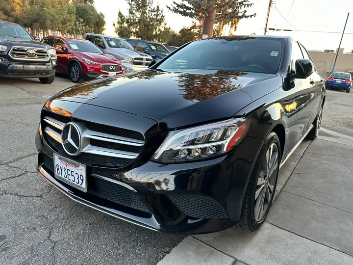 BLACK, 2019 MERCEDES-BENZ C-CLASS Image 5