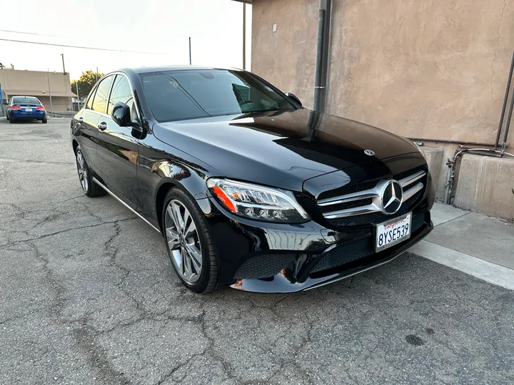 BLACK, 2019 MERCEDES-BENZ C-CLASS Image 6