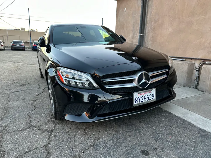 BLACK, 2019 MERCEDES-BENZ C-CLASS Image 7