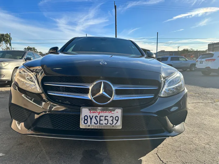 BLACK, 2019 MERCEDES-BENZ C-CLASS Image 9