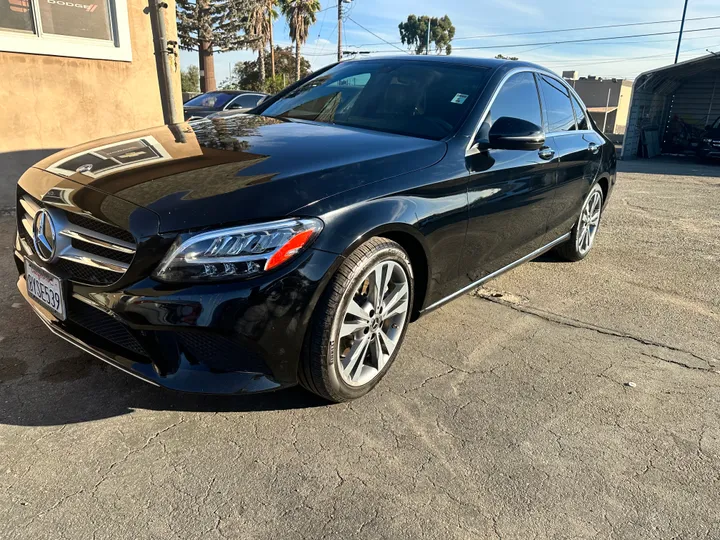 BLACK, 2019 MERCEDES-BENZ C-CLASS Image 14