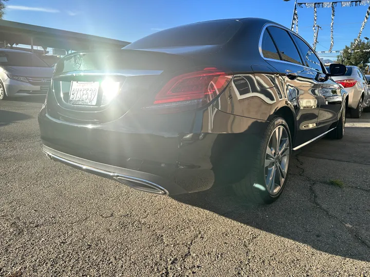 BLACK, 2019 MERCEDES-BENZ C-CLASS Image 23