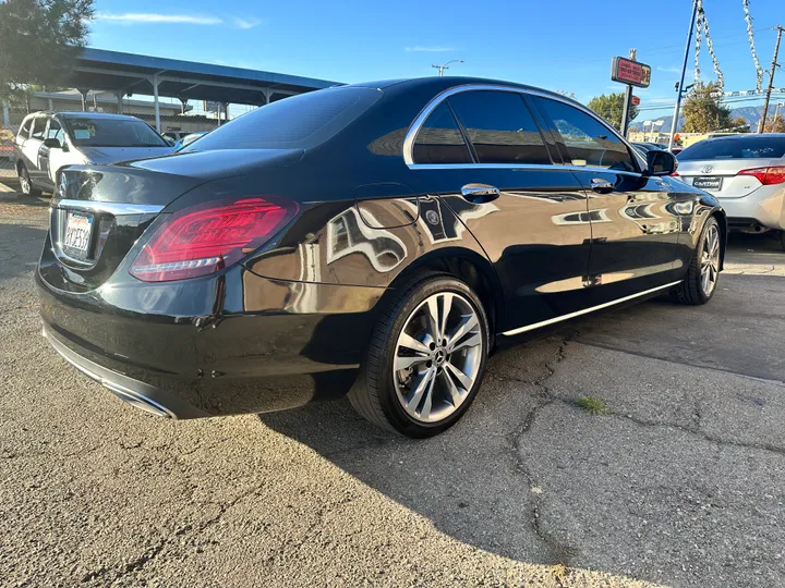 BLACK, 2019 MERCEDES-BENZ C-CLASS Image 24