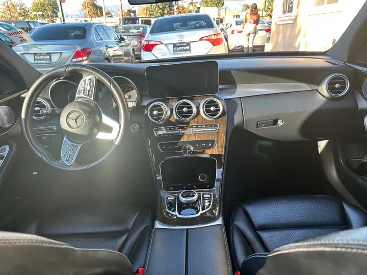 BLACK, 2019 MERCEDES-BENZ C-CLASS Image 61