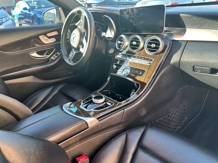 BLACK, 2019 MERCEDES-BENZ C-CLASS Image 64