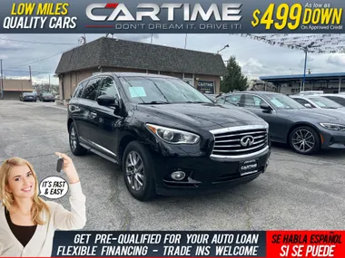 BLACK, 2015 INFINITI QX60 Image 17