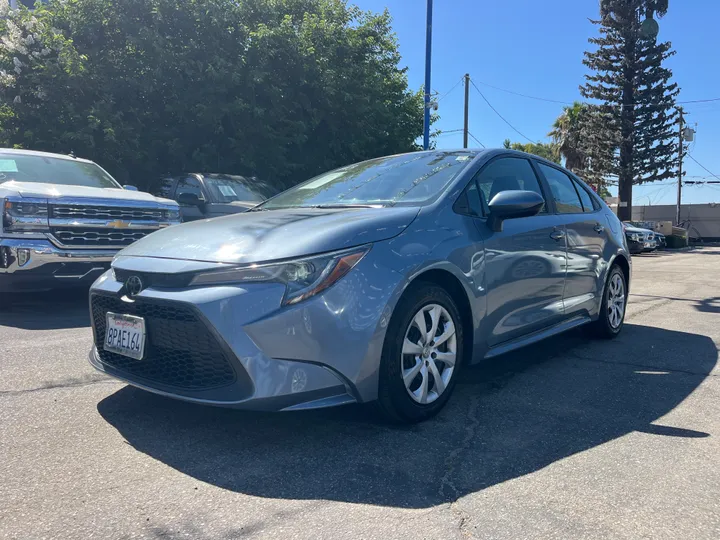 GRAY, 2020 TOYOTA COROLLA Image 8