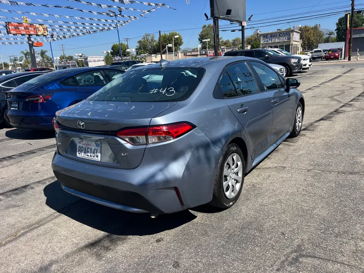 GRAY, 2020 TOYOTA COROLLA Image 11