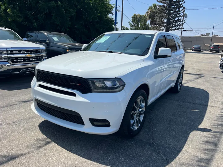 WHITE, 2019 DODGE DURANGO GT PLUS AWD Image 6