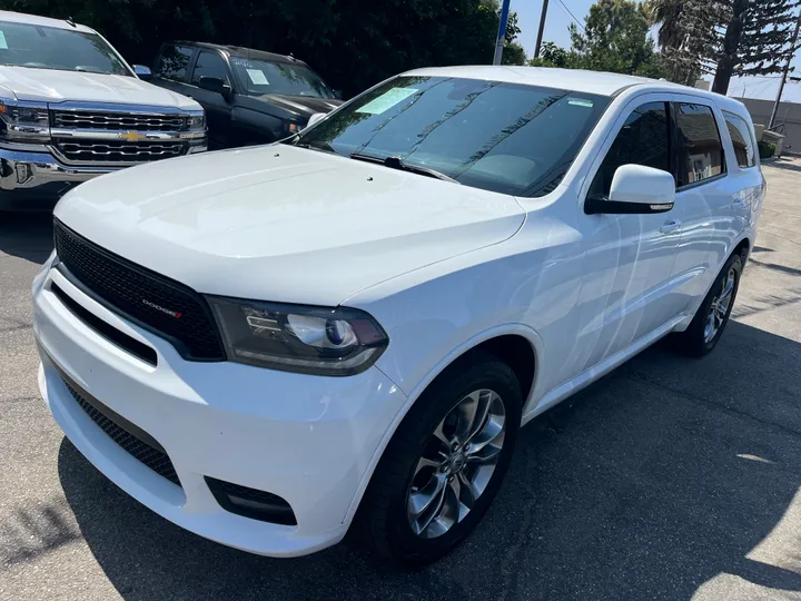 WHITE, 2019 DODGE DURANGO GT PLUS AWD Image 9