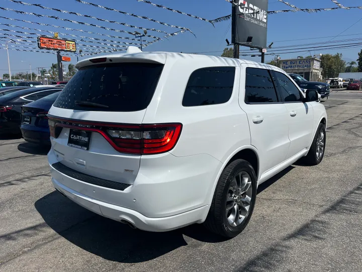 WHITE, 2019 DODGE DURANGO GT PLUS AWD Image 13