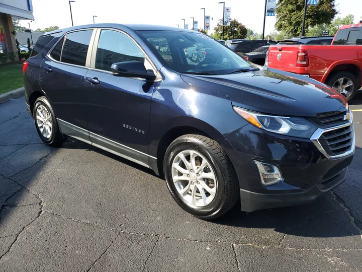 BLUE, 2021 CHEVROLET EQUINOX Image 4