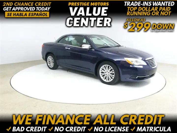 True Blue Pearlcoat, 2014 CHRYSLER 200 Image 1