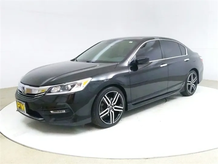 Crystal Black Pearl, 2016 HONDA ACCORD Image 3