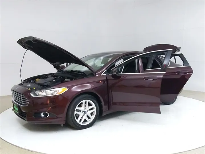 Burgundy, 2013 FORD FUSION Image 11