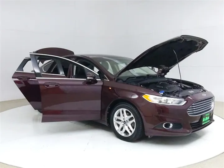 Burgundy, 2013 FORD FUSION Image 9
