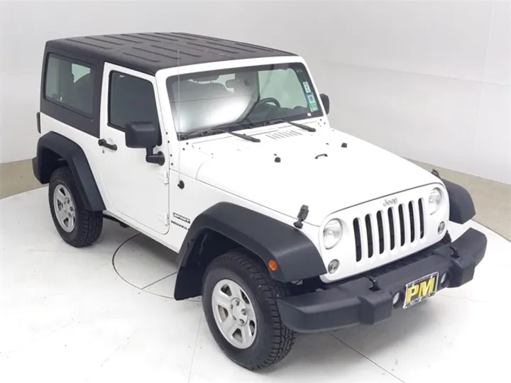 Bright White Clearcoat, 2014 JEEP WRANGLER Image 17