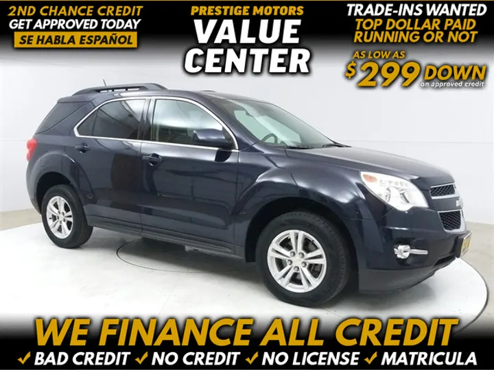 Blue Velvet Metallic, 2015 CHEVROLET EQUINOX Image 1