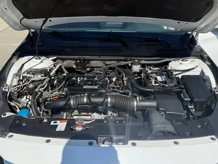 WHITE, 2019 HONDA ACCORD Image 10