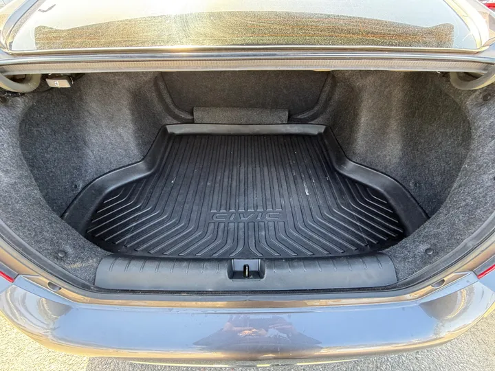 GRAY, 2021 HONDA CIVIC Image 12