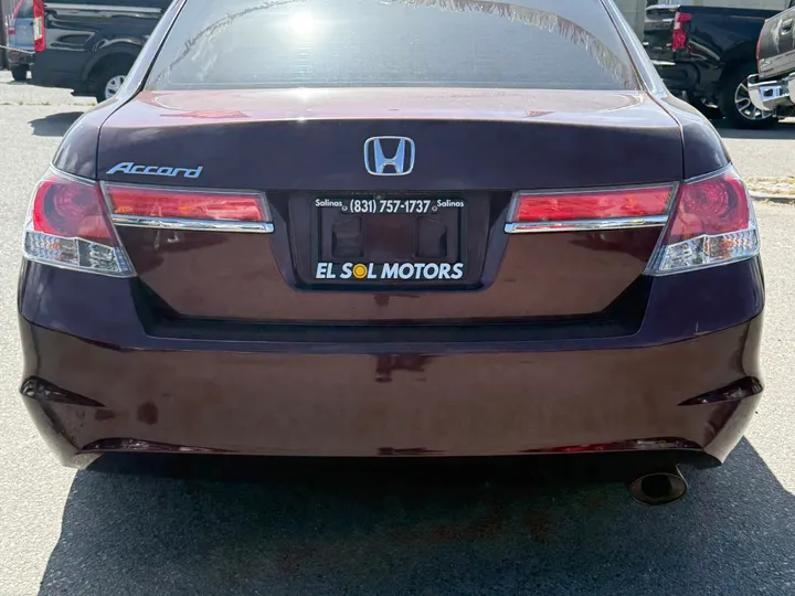 RED, 2011 HONDA ACCORD Image 4
