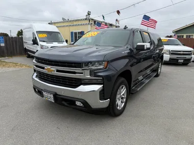 WHITE, 2021 CHEVROLET SILVERADO 1500 CREW CAB Image 